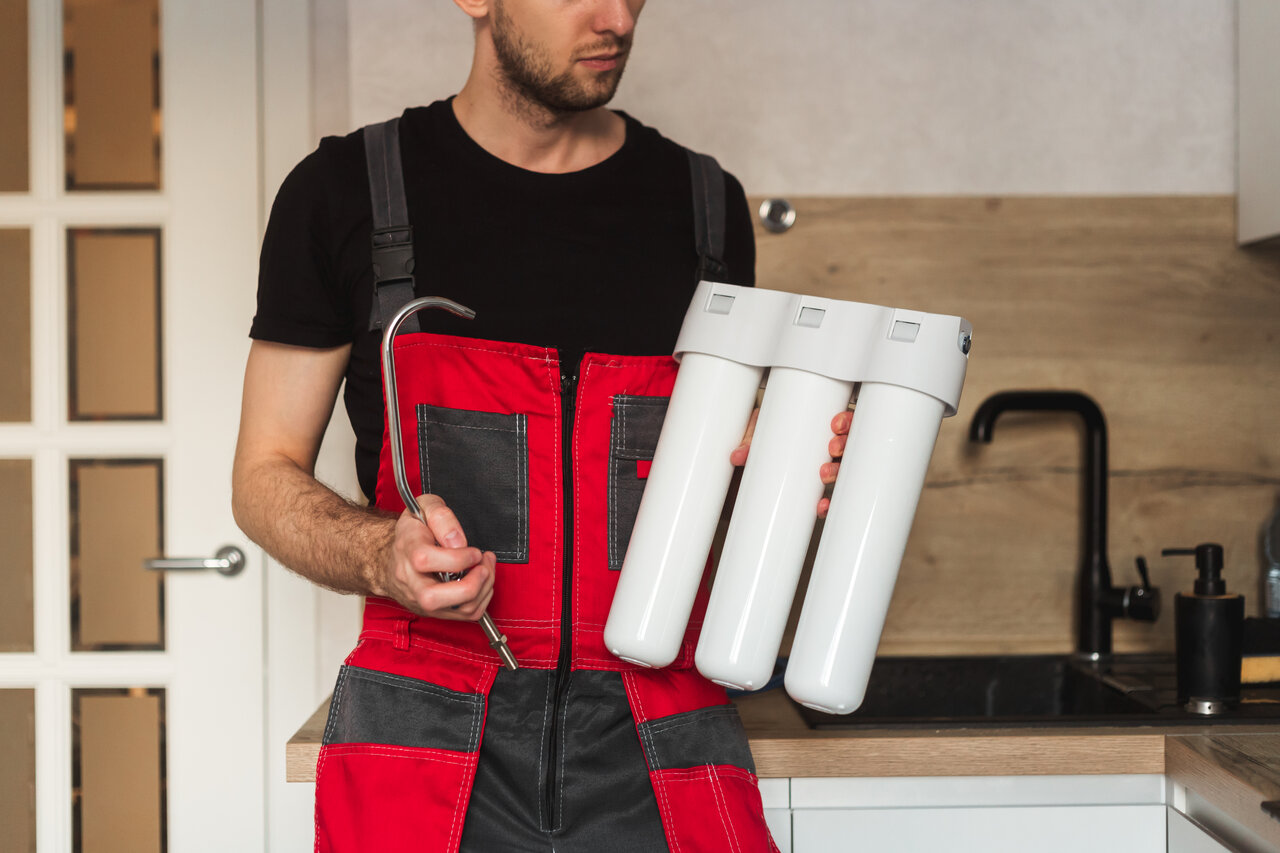 Water softener installation
